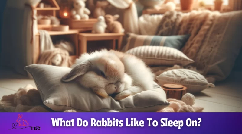 What Do Rabbits Like To Sleep On
